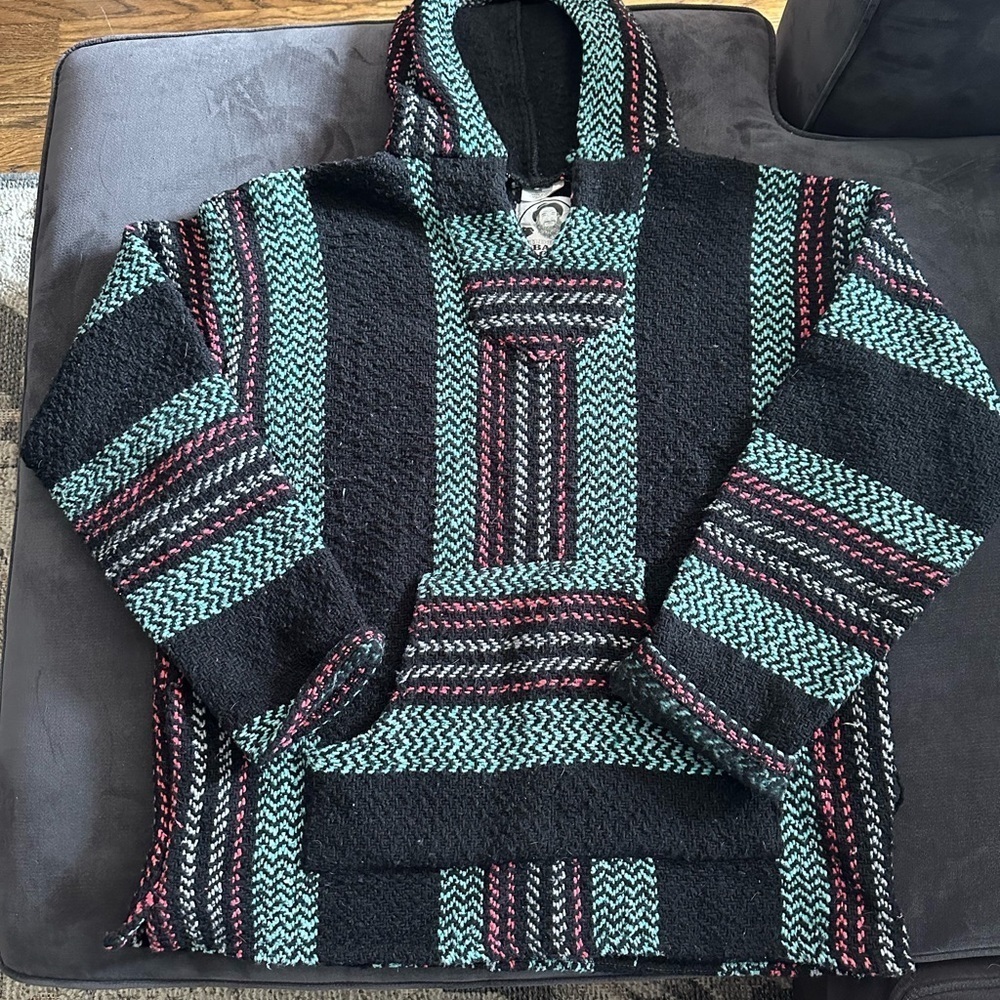 Made and purchased in Mexico Poncho